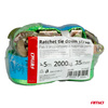 Pas transportowy z napinaczem 2000kg 35mm 5m AMIO-03295