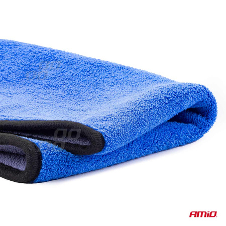 Ściereczka do polerowania samochodu mikrofibra 30x40 cm 600g/sqm AMIO-02868