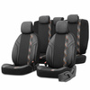Komplet pokrowców na fotele samochodowe OTOM HORIZON 1805 ORANGE 3-ZIP