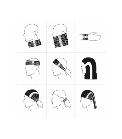 Chusta unisex uni HV Twister RIMECK