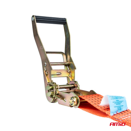 Pas transportowy z napinaczem 5000kg 50mm 8m AMIO-03299