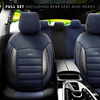 Komplet pokrowców na fotele samochodowe OTOM SPORT PLUS 104 BLUE NZ