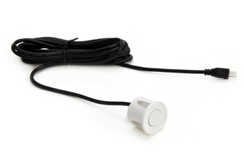 Czujnik parkowania biały 22 mm AMIO-01012