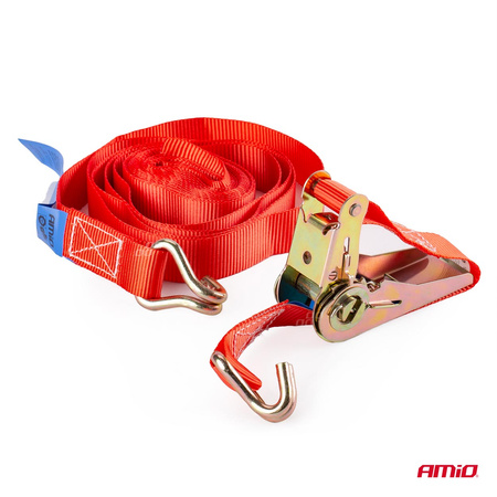 Pas transportowy z napinaczem 500 kg 25 mm 4 m BELT-06 AMIO-02874