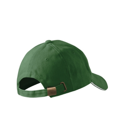 Czapka unisex nastawialna Sandwich 6P MALFINI