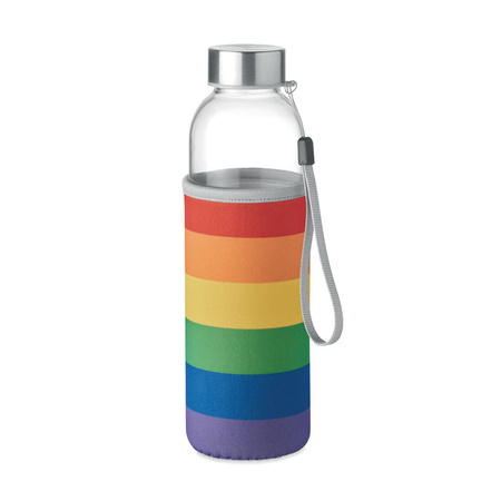 Szklana butelka w etui 500ml