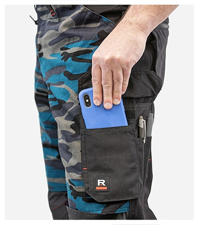 Spodnie robocze męskie 62 Vertex Camo RIMECK
