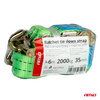 Pas transportowy z napinaczem 2000kg 35mm 6m AMIO-03296
