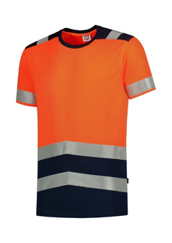 Koszulka unisex L T-Shirt High Vis Bicolor TRICORP