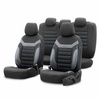 Komplet pokrowców na fotele samochodowe OTOM INDIVIDUAL 203 BLACK/BLUE 3-ZIP