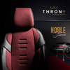 Komplet pokrowców na fotele samochodowe OTOM THRONE 103 RED 3-ZIP