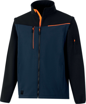 BLUZA SOFTSHELL 96% POLIESTER 4% ELASTAN - ODPINANE RĘKAWY XXL