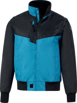 WIATRÓWKA 2 W 1 Z POLIESTRU OXFORD POWLEKANEGO PU, ODPINANE RĘKAWY, PODSZEWKA Z POLARU S