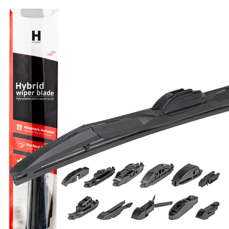 Pióro wycieraczki AMiO Hybrid multiconnect 24" 600 mm 11 adapterów AMIO-02211